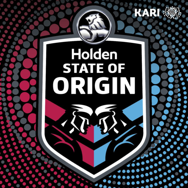 State of Origin, NSW Blues, NSW, KARI, KARI Community, Support, KARI Foundation, Logo, Jersey, NRL, National Rugby League, Maroons, QLD, Queensland, New South Wales, NSWRL, Blues, State, Origin