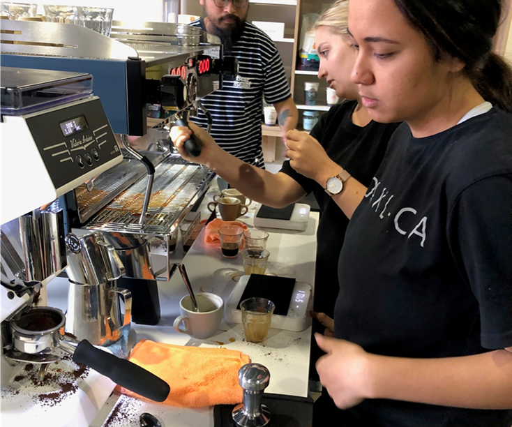 Seven Mile Coffee Roasters, Indigenous Youth, Indigenous, Seven Mile, Aboriginal, Employment, Seven Miles, Coffee, Experience, Work Experience, Job Training, Barista Training, Coffee, Barista